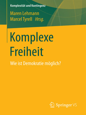 cover image of Komplexe Freiheit